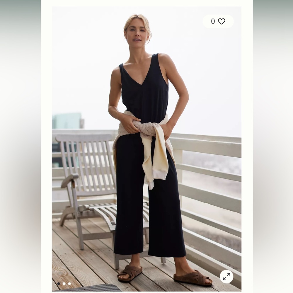 Anthropologie Varley Pelion jumpsuit women’s size L